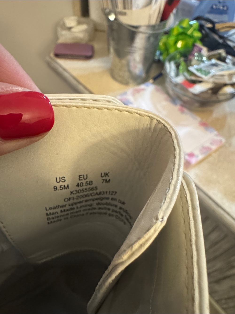 DKNY White Leather Women’s Heels